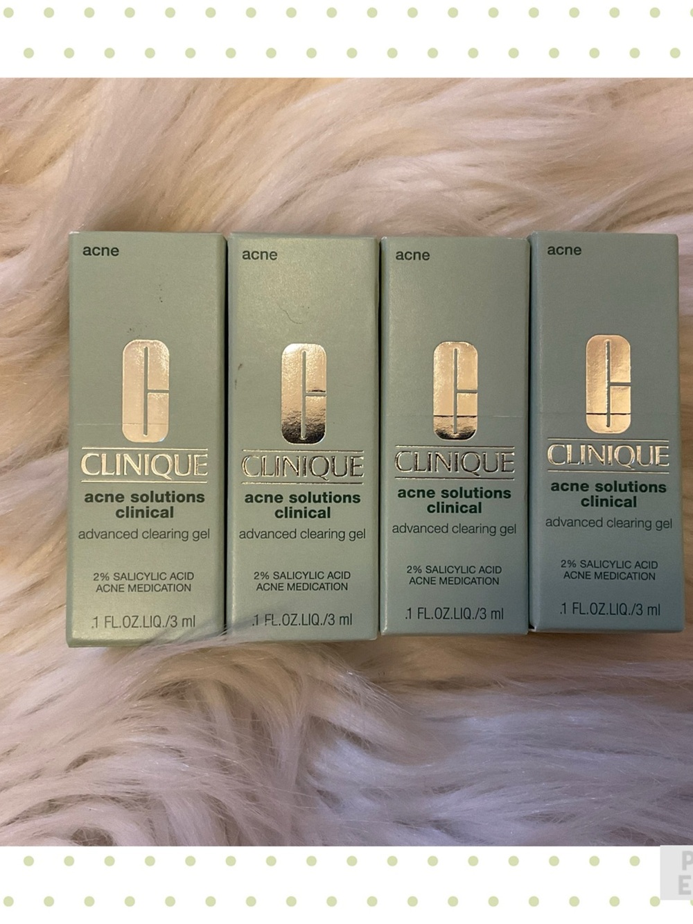 Clinical Acne Solutions Clinical Advanced Clearing Gel - New x4 Mini